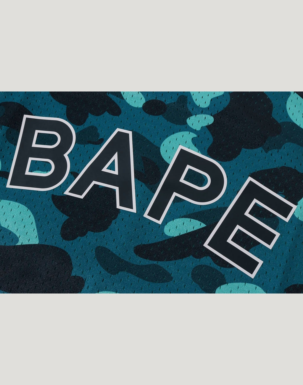 COLOR CAMO MESH MULTI LOGO RELAXED FIT TANK TOP MENS