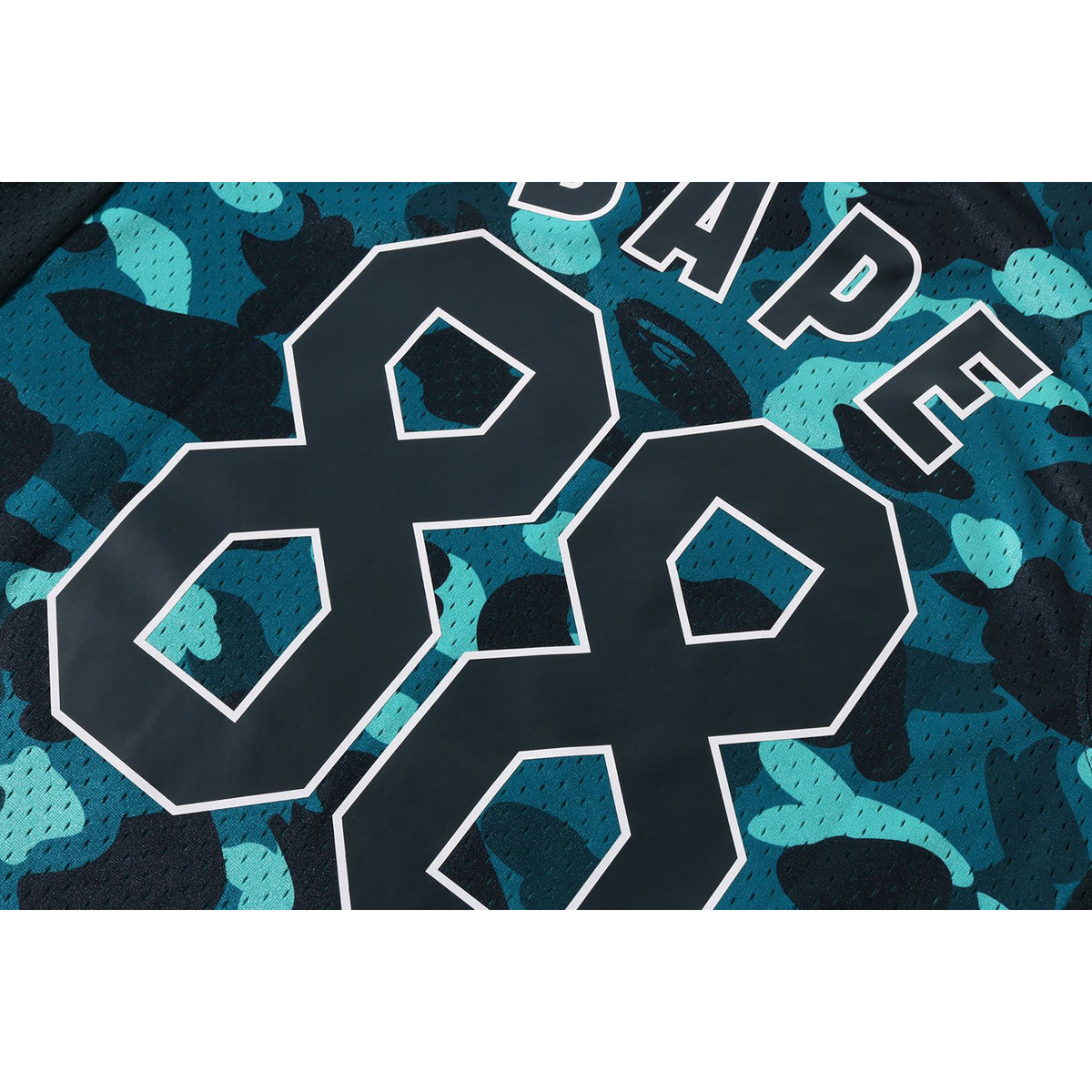 COLOR CAMO MESH MULTI LOGO RELAXED FIT TANK TOP MENS