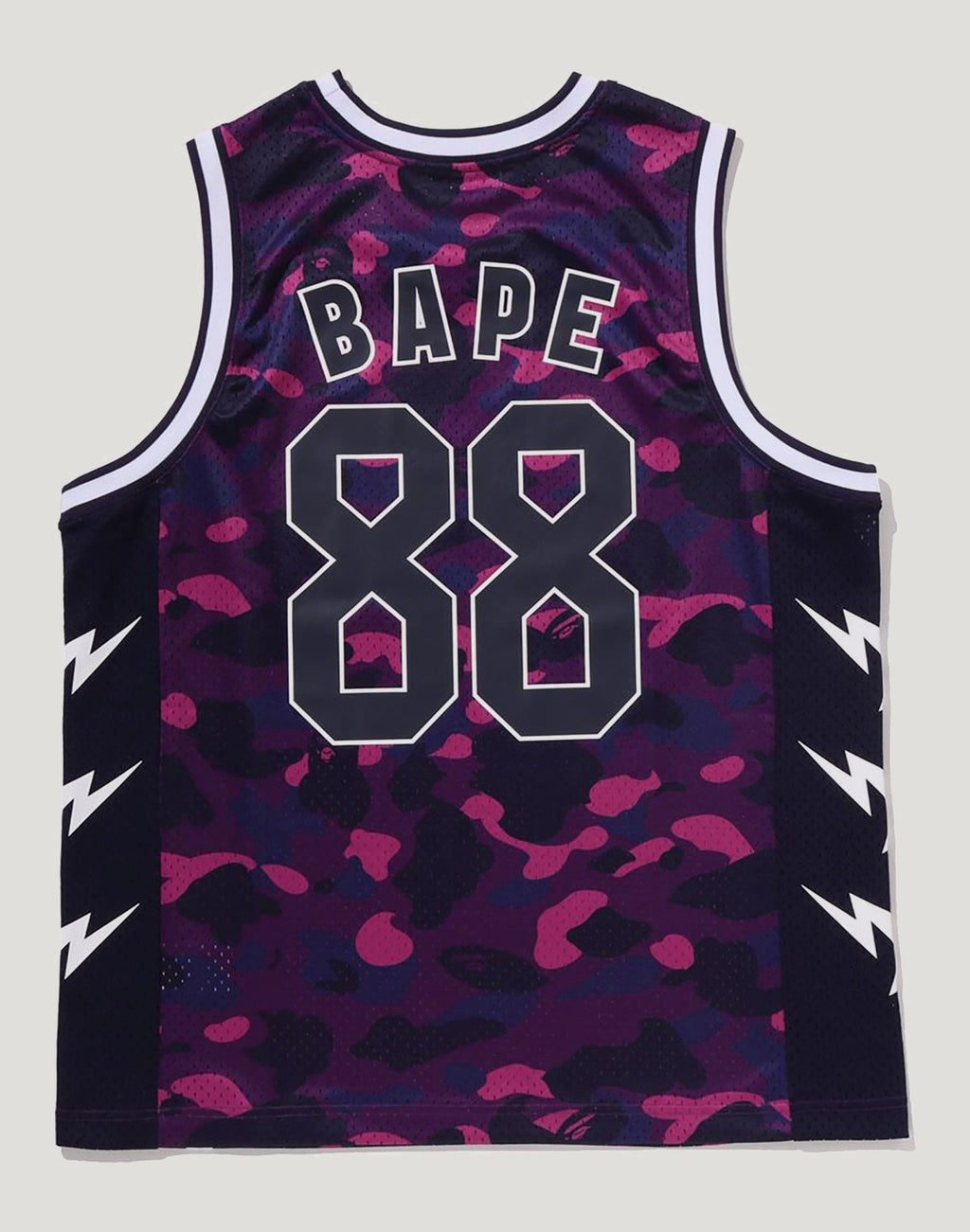 COLOR CAMO MESH MULTI LOGO RELAXED FIT TANK TOP MENS