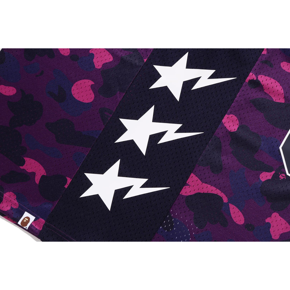 COLOR CAMO MESH MULTI LOGO RELAXED FIT TANK TOP MENS