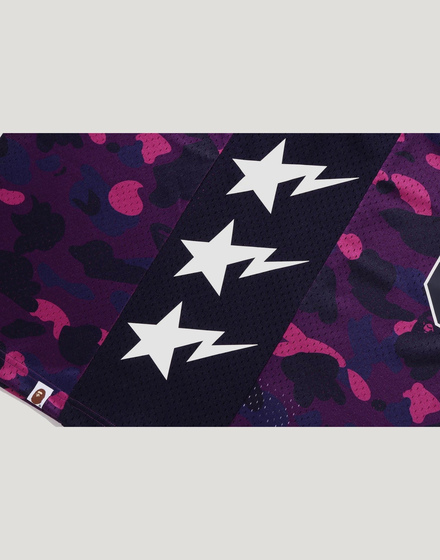 COLOR CAMO MESH MULTI LOGO RELAXED FIT TANK TOP MENS