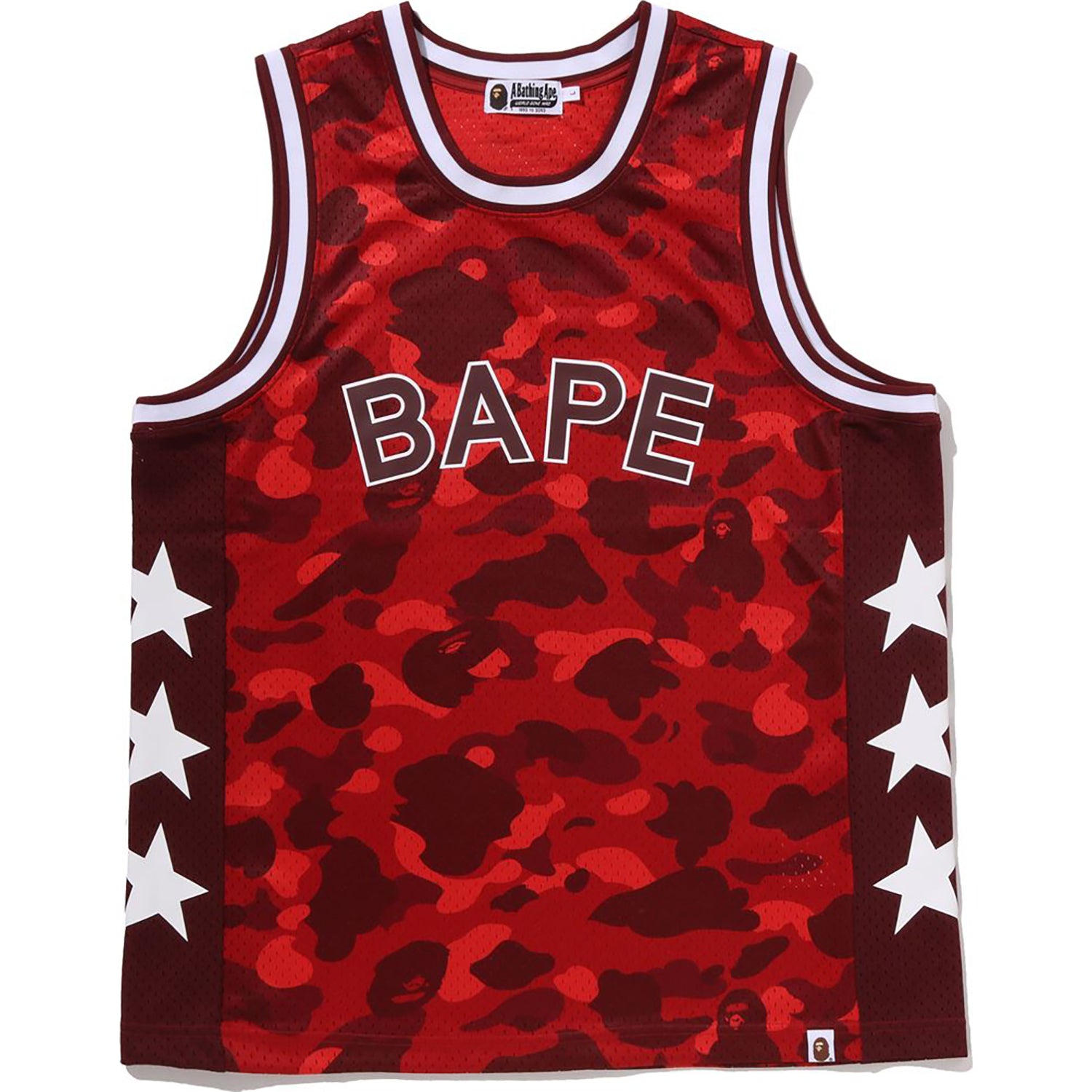 COLOR CAMO MESH MULTI LOGO RELAXED FIT TANK TOP MENS – us.bape.com