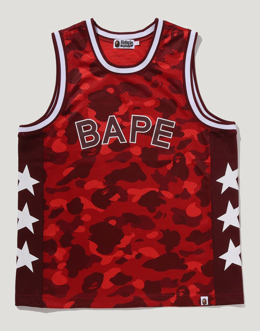COLOR CAMO MESH MULTI LOGO RELAXED FIT TANK TOP MENS