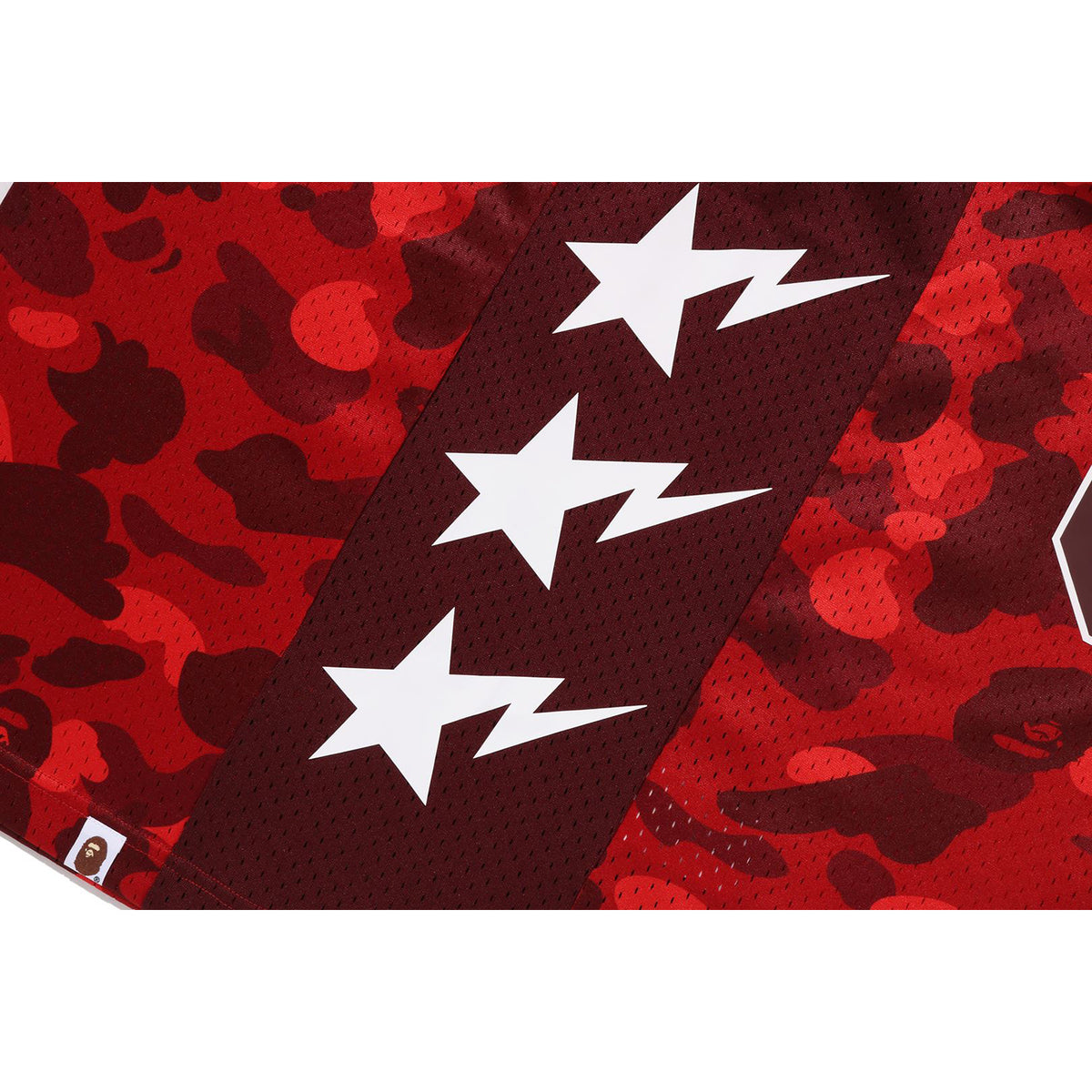 COLOR CAMO MESH MULTI LOGO RELAXED FIT TANK TOP MENS