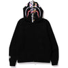 BAPE US LIMITED COLLECTION SHARK FULL ZIP DOUBLE HOODIE MENS