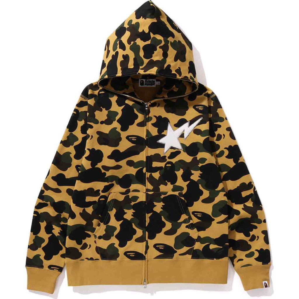 1ST CAMO FULL ZIP HOODIE MENS | us.bape.com