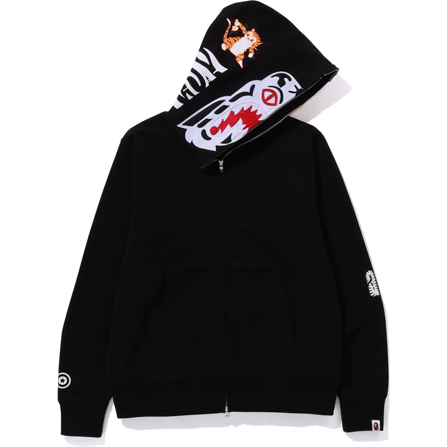 TIGER FULL ZIP HOODIE MENS – us.bape.com