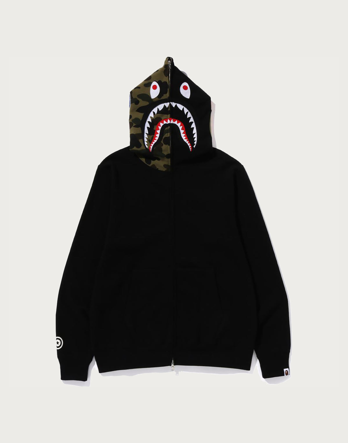 SHARK FULL ZIP HOODIE MENS