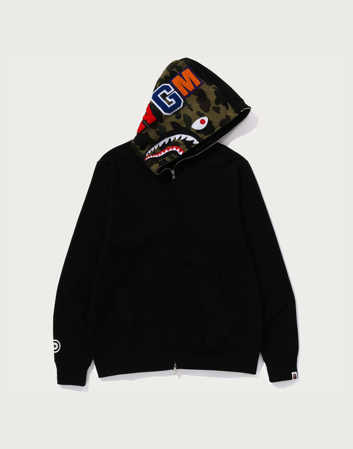 SHARK FULL ZIP HOODIE MENS