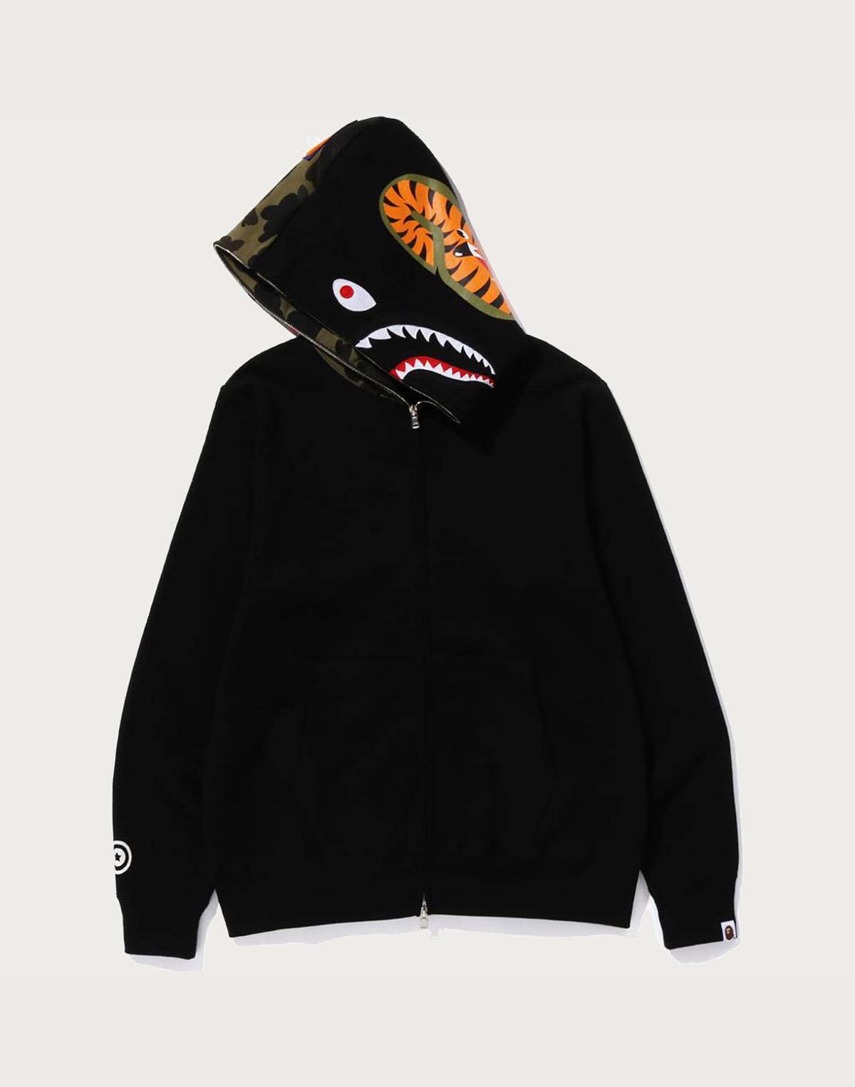 SHARK FULL ZIP HOODIE MENS