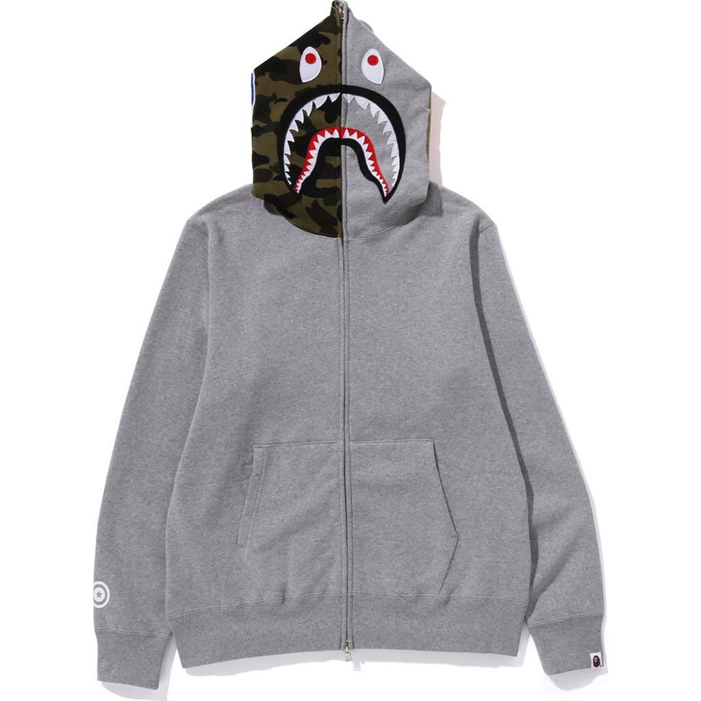 SHARK FULL ZIP HOODIE MENS