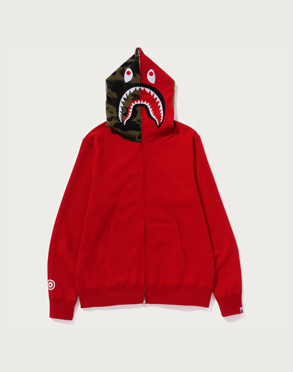 SHARK FULL ZIP HOODIE MENS