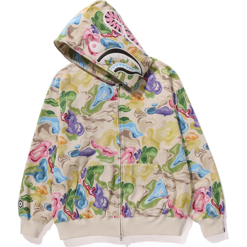 Multi Camo Hoodie Multi Color Bape Hoodie MULTI CAMO NYC LOGO