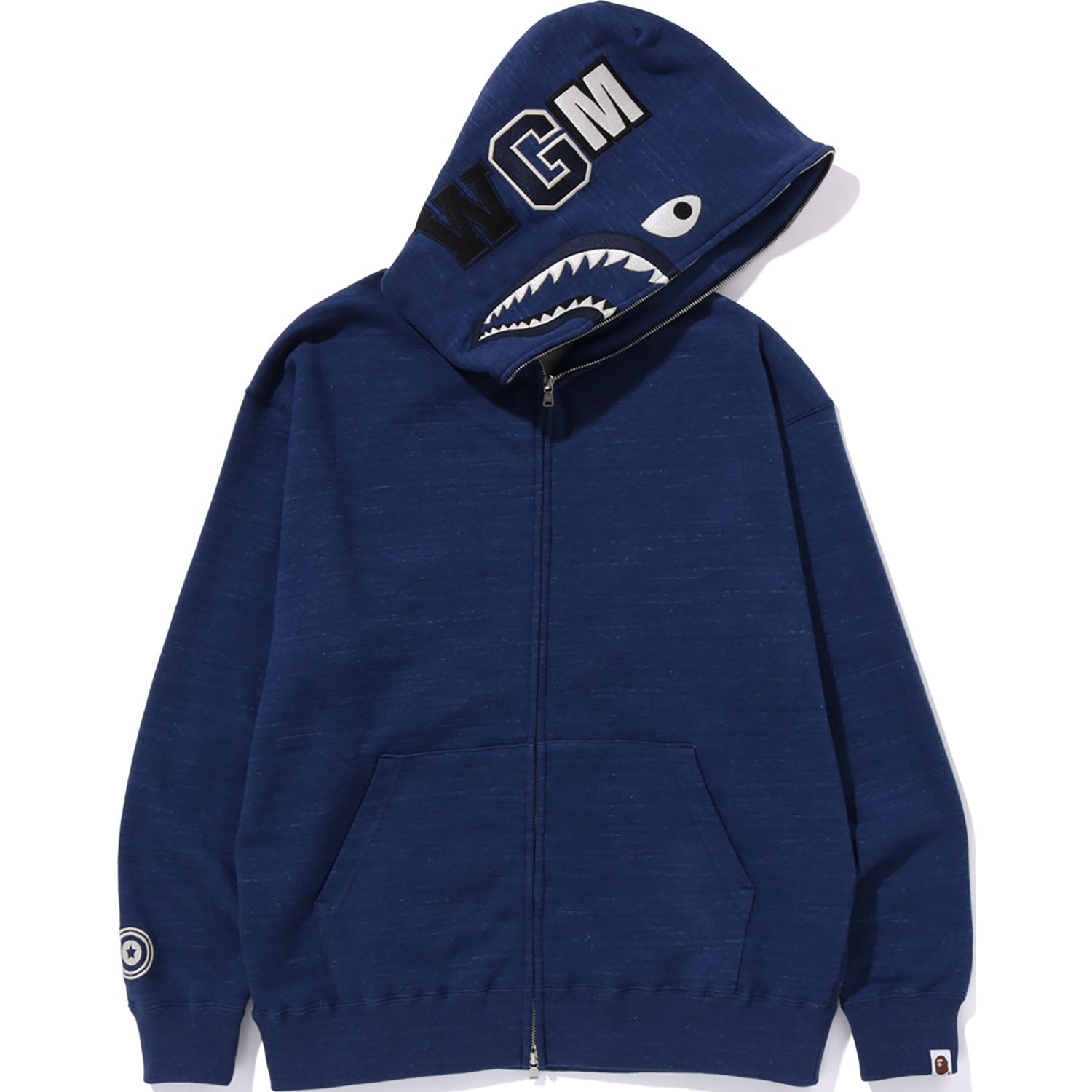 APE® INDIGO SHARK FULL ZIP HOODIE サイズL INDIGO SHARK FULL ZIP HOODIE MENS – us.bape.com