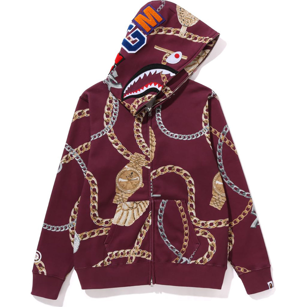 Bape best sale zipper hoodie