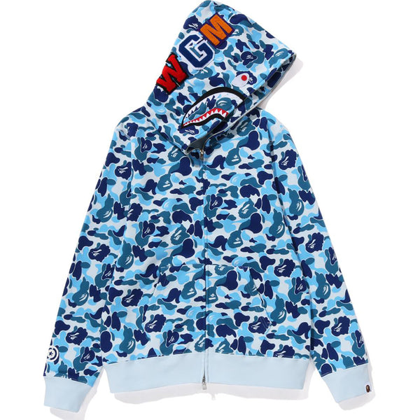 ABC CAMO SHARK FULL ZIP HOODIE LADIES | us.bape.com