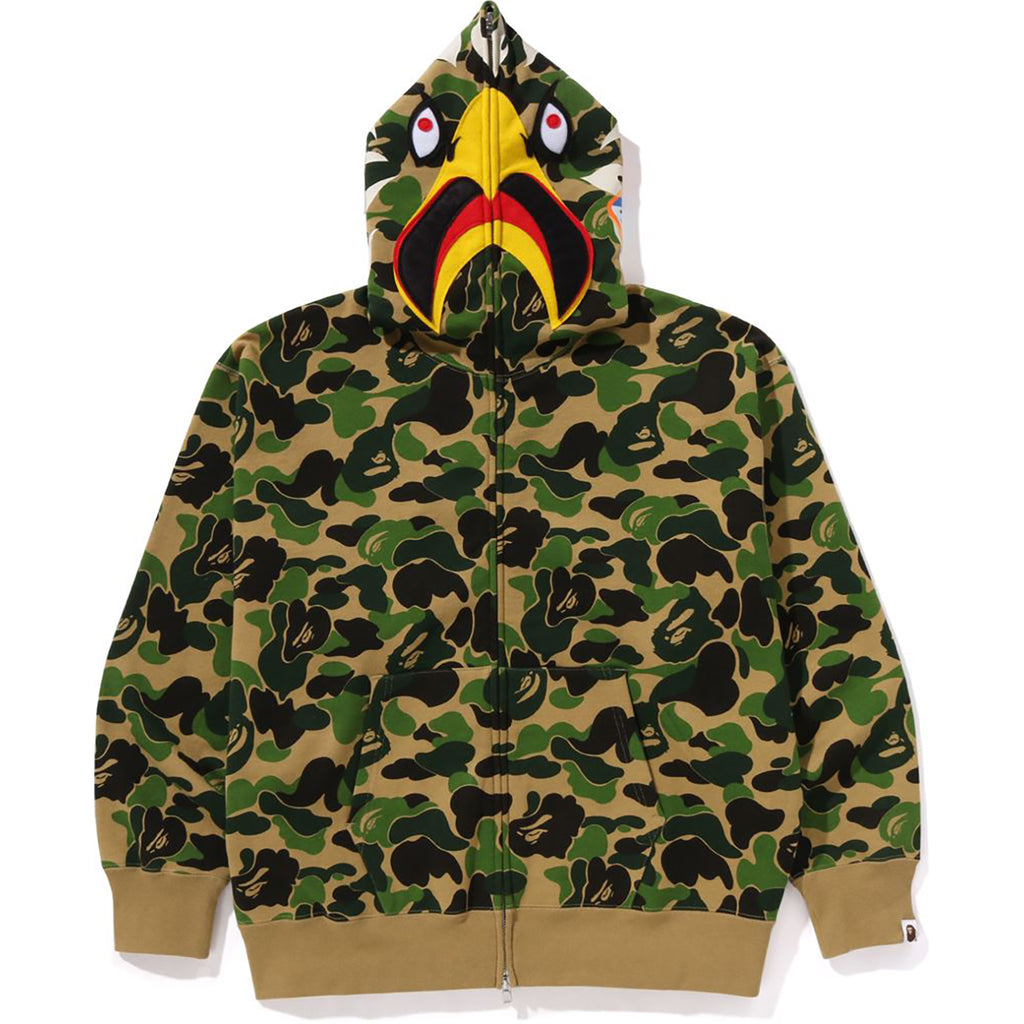 Bape Color BAPE X READYMADE ABC CAMO EAGLE RELAXED FIT FULL ZIP HOODIE MENS – us ...