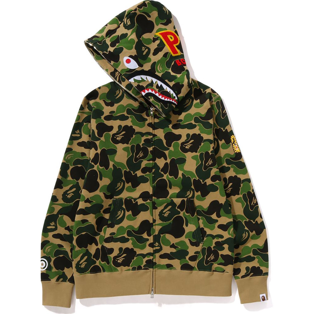 ABC CAMO SHARK FULL ZIP HOODIE MENS | us.bape.com