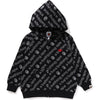 BAPE LINE TWIN STA ZIP HOODIE RELAXED FIT KIDS