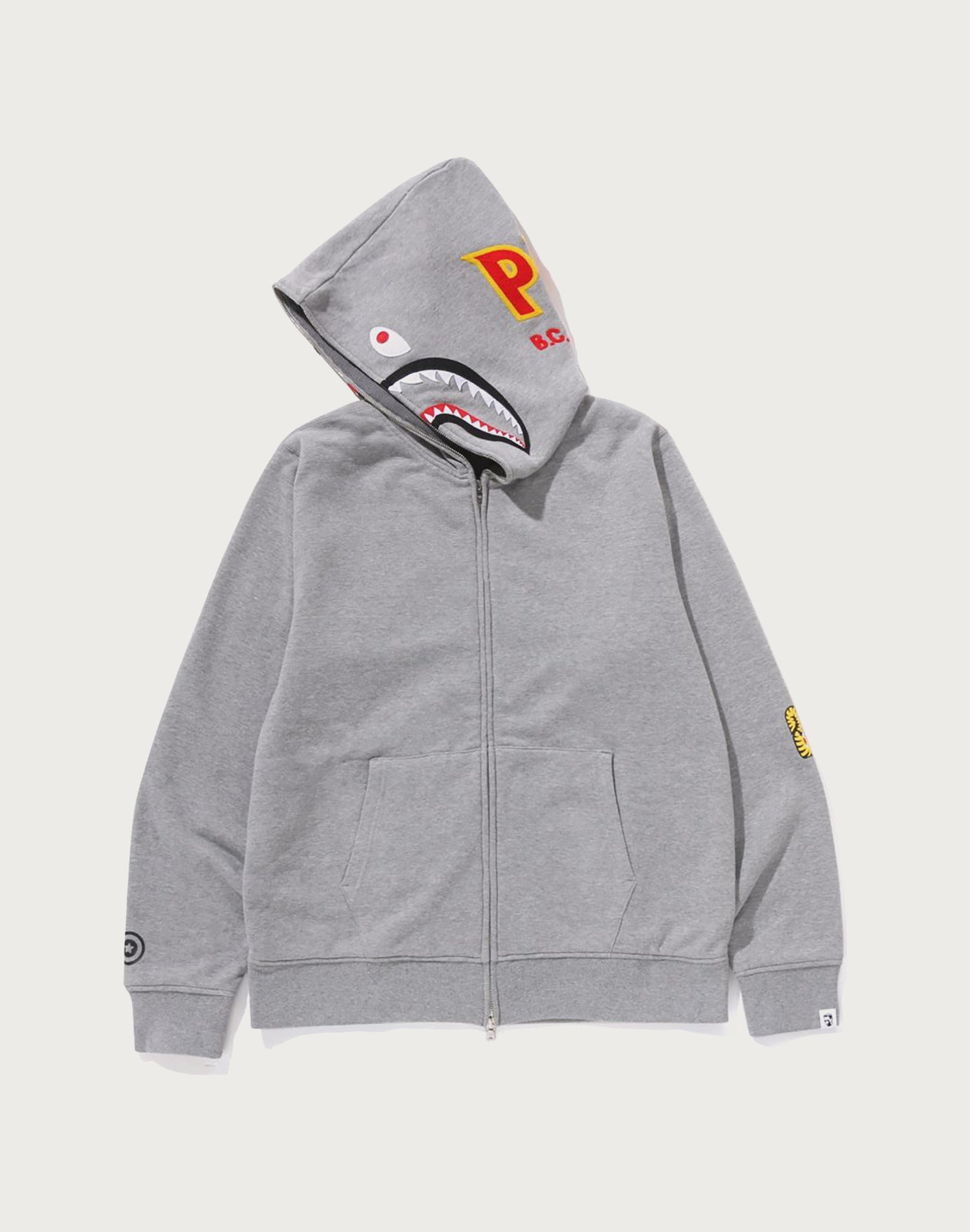 2ND SHARK FULL ZIP HOODIE MENS