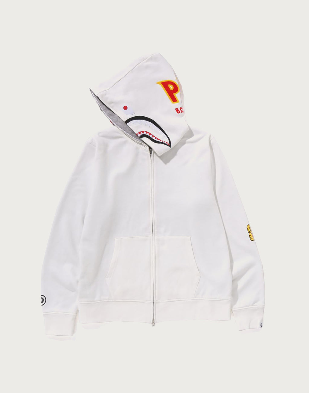 2ND SHARK FULL ZIP HOODIE MENS