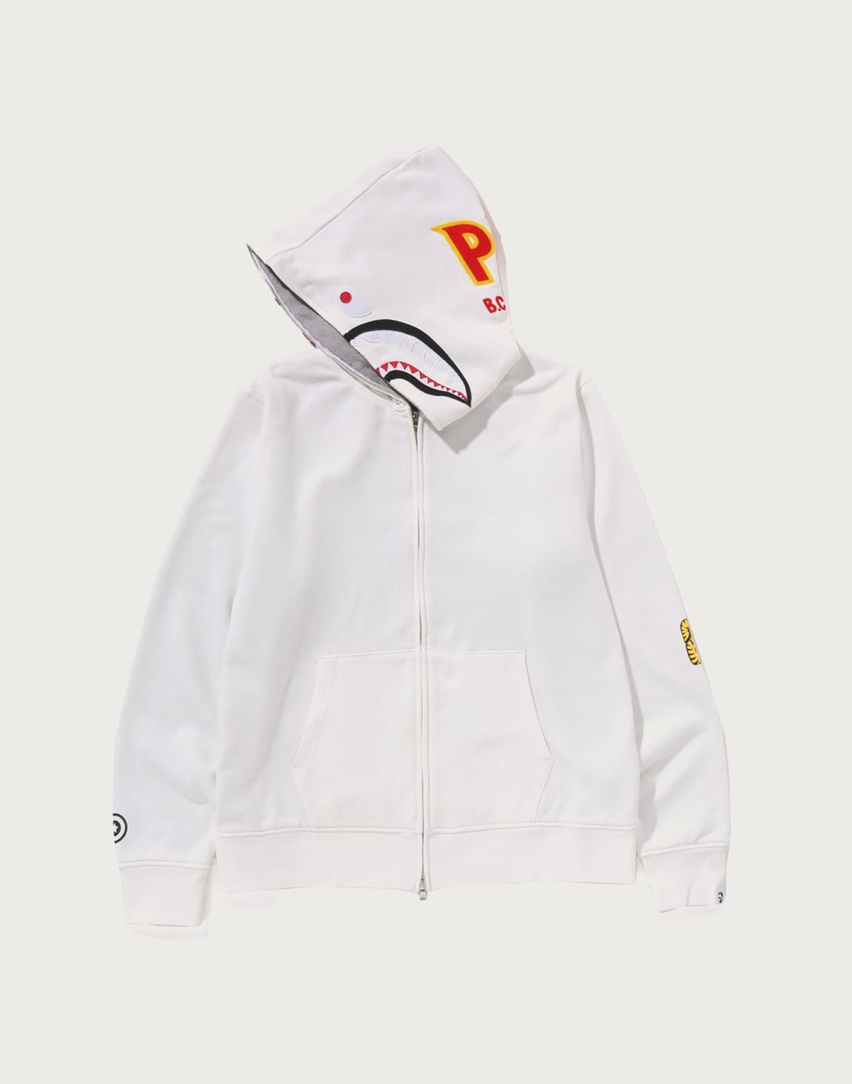 2ND SHARK FULL ZIP HOODIE MENS