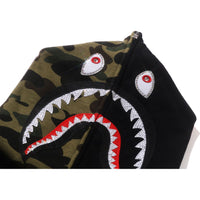 1ST CAMO SHARK FULL ZIP HOODIE MENS