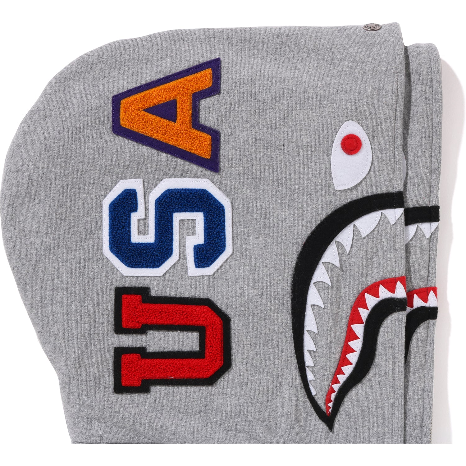 Bape hoodie double shark best sale