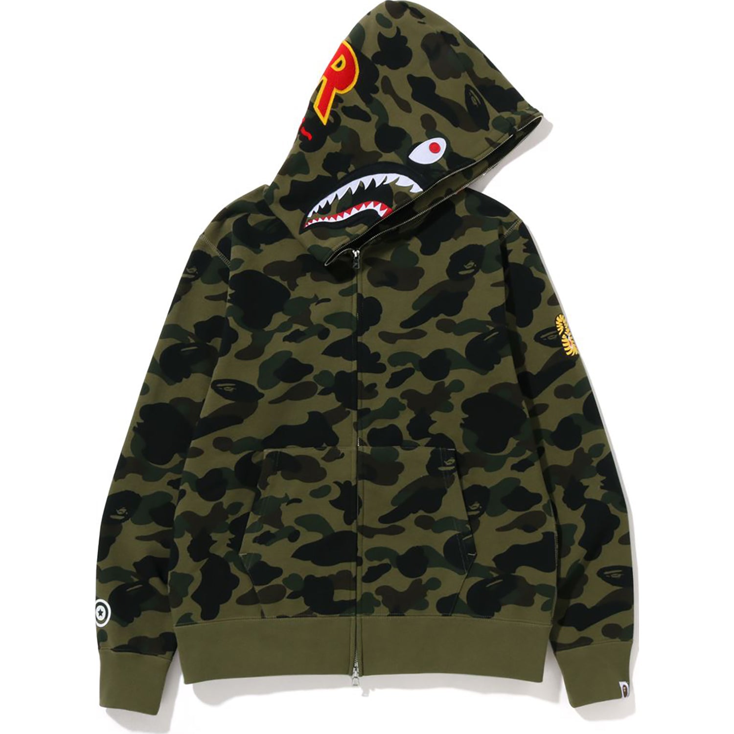 Camo bape shark on sale