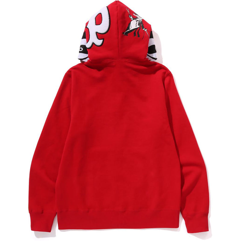 PANDA FULL ZIP HOODIE MENS