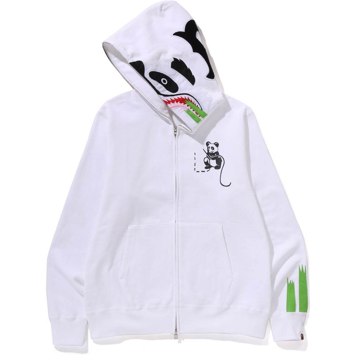 PANDA FULL ZIP HOODIE MENS