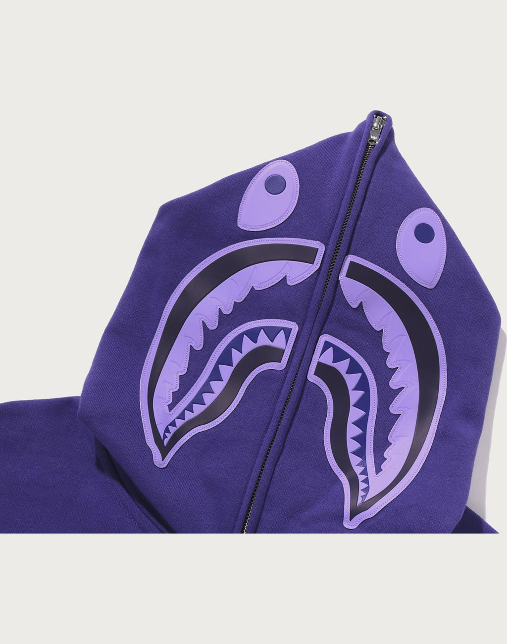 ONE POINT APE HEAD SHARK RELAXED FIT FULL ZIP HOODIE MENS