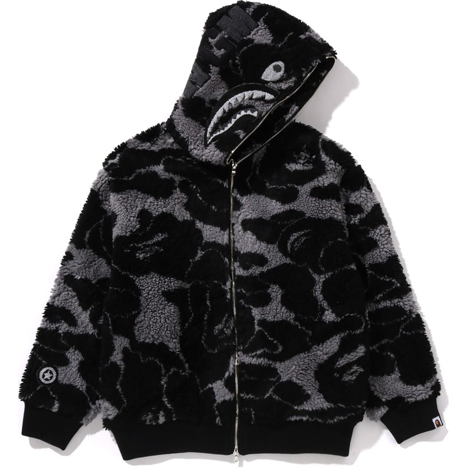 ABC CAMO BOA SHARK RELAXED FIT FULL ZIP HOODIE MENS – us.bape.com