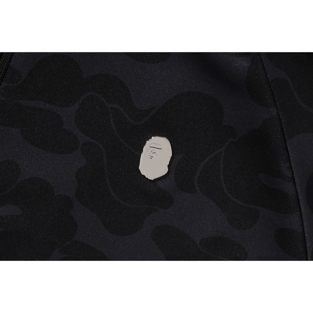 BAPE MENS SOLID CAMO RELAXED FIT SHARK FULL ZIP HOODIE JACKET