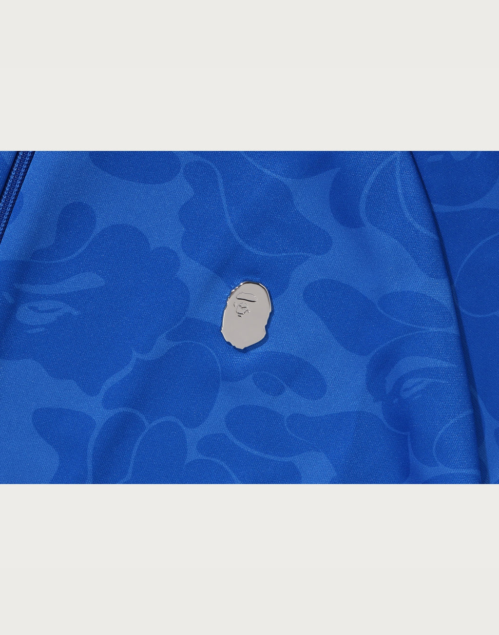 BAPE MENS SOLID CAMO RELAXED FIT SHARK FULL ZIP HOODIE JACKET