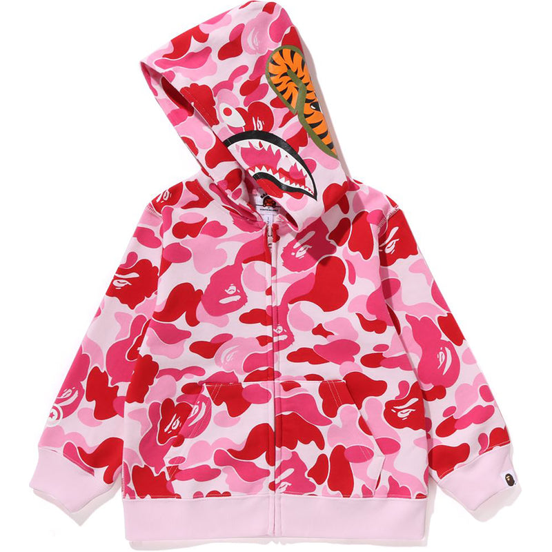 ABC CAMO SHARK ZIP HOODIE KIDS