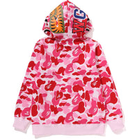 ABC CAMO SHARK ZIP HOODIE JR KIDS