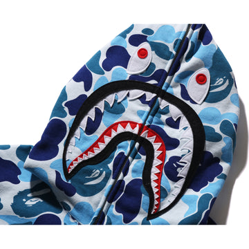 ABC CAMO SHARK FULL ZIP HOODIE MENS