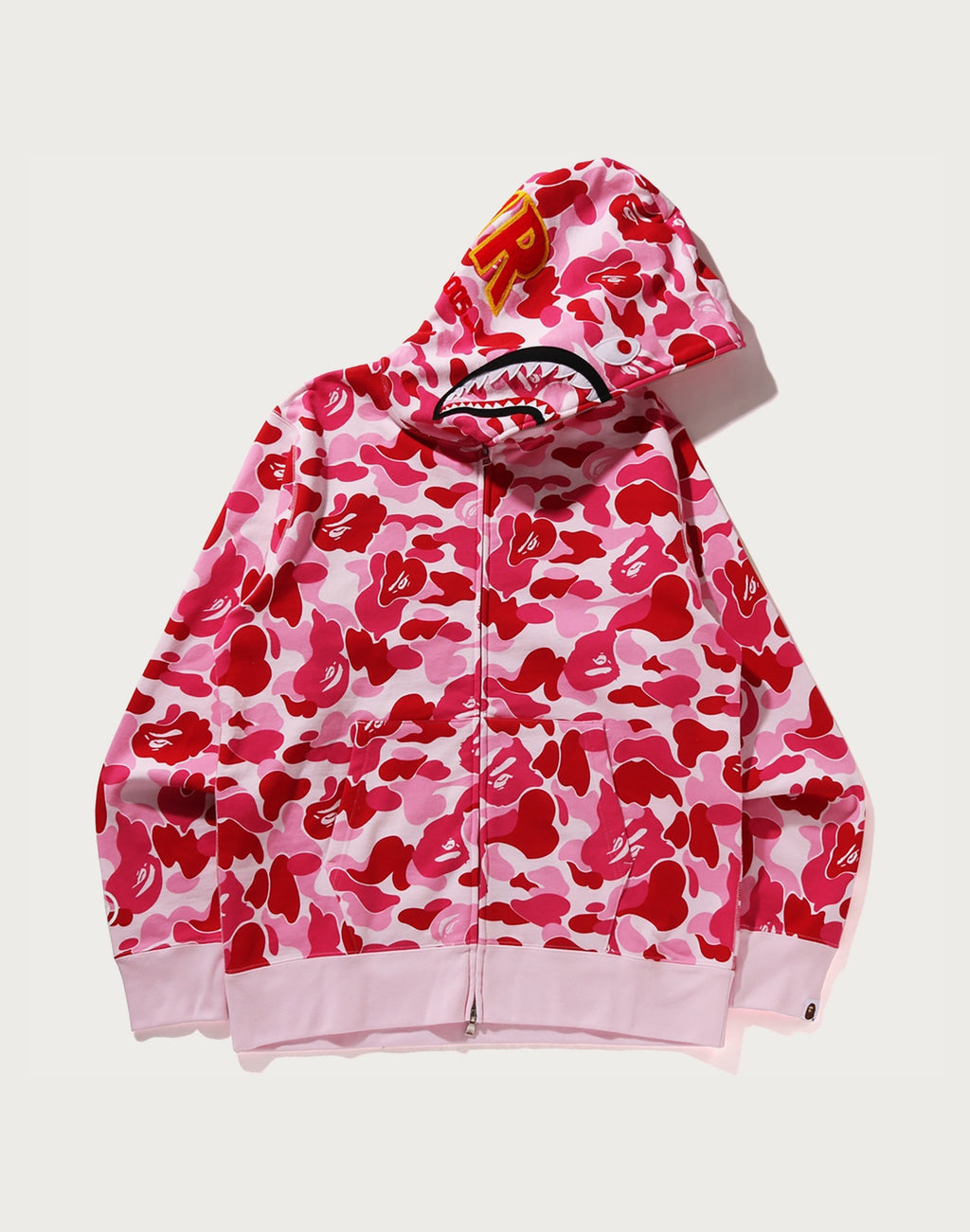 ABC CAMO SHARK FULL ZIP HOODIE MENS