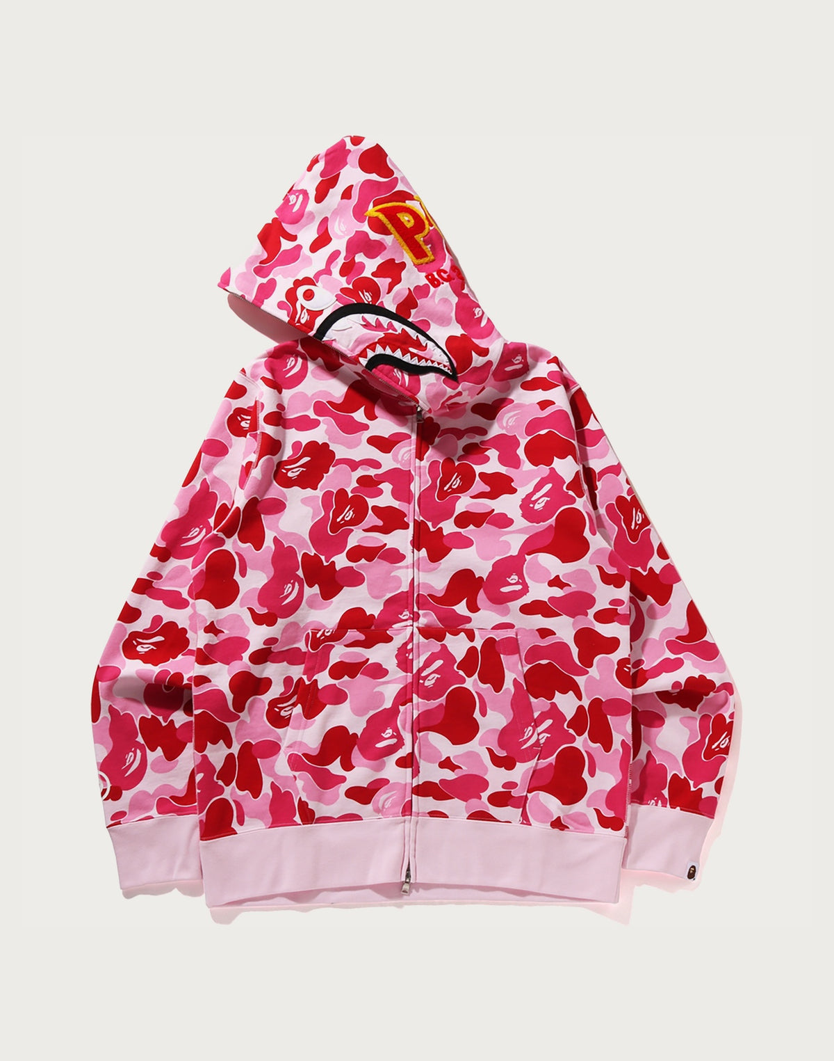 ABC CAMO SHARK FULL ZIP HOODIE MENS