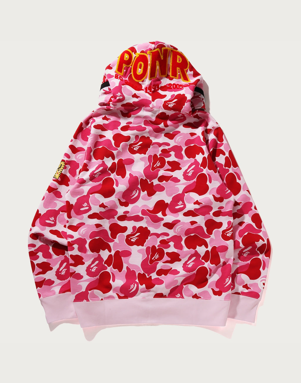 ABC CAMO SHARK FULL ZIP HOODIE MENS