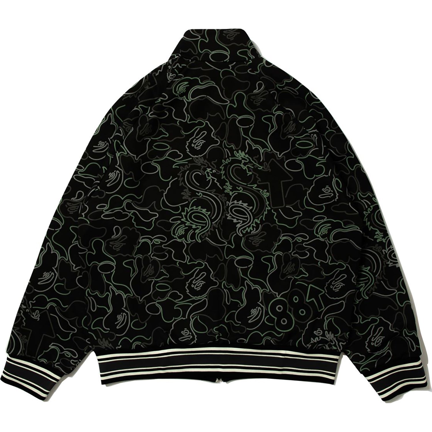 BAPE X 88RISING GLOW IN THE DARK CAMO TRACK JACKET MENS – us