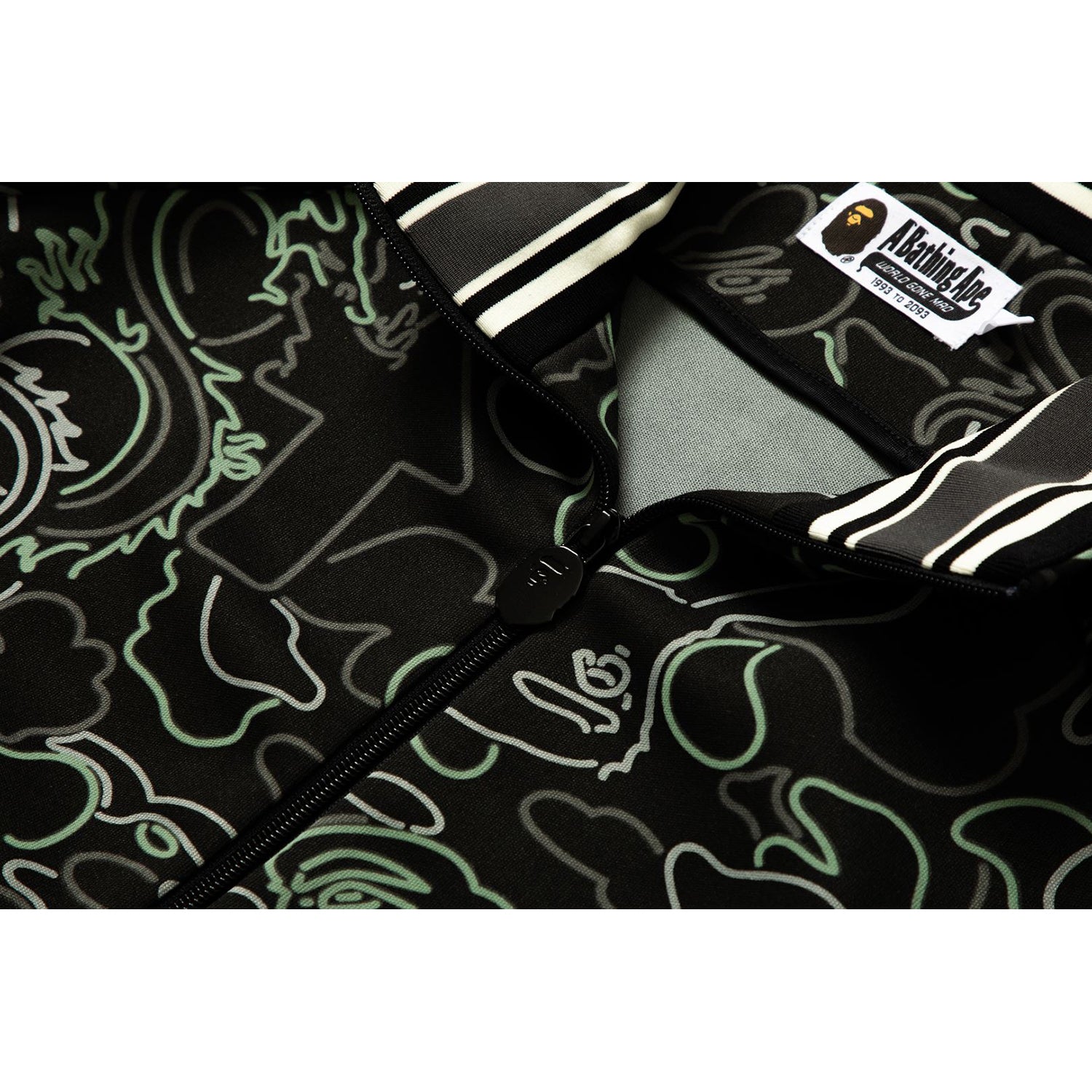 BAPE X 88RISING GLOW IN THE DARK CAMO TRACK JACKET MENS – us