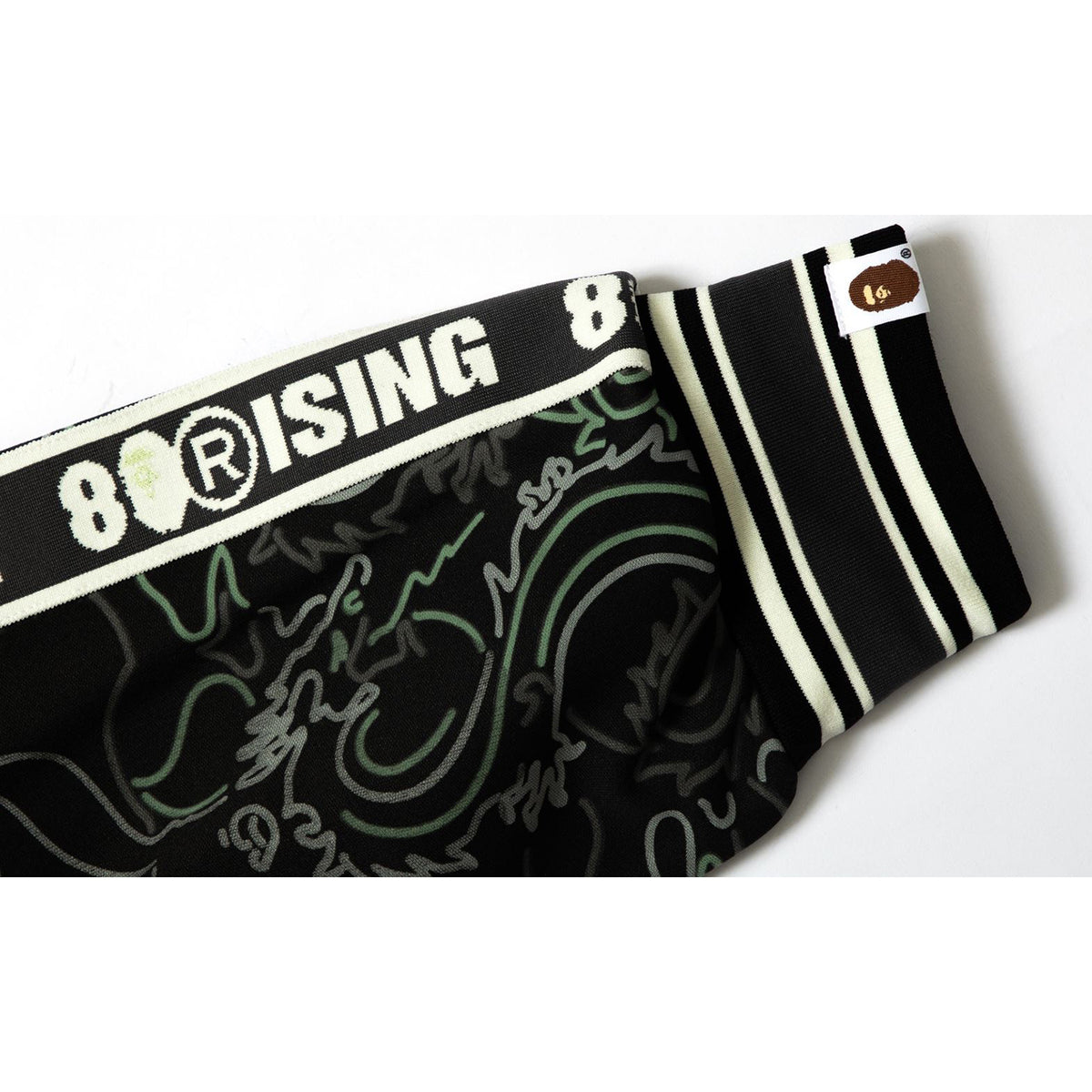 BAPE X 88RISING GLOW IN THE DARK CAMO TRACK JACKET MENS