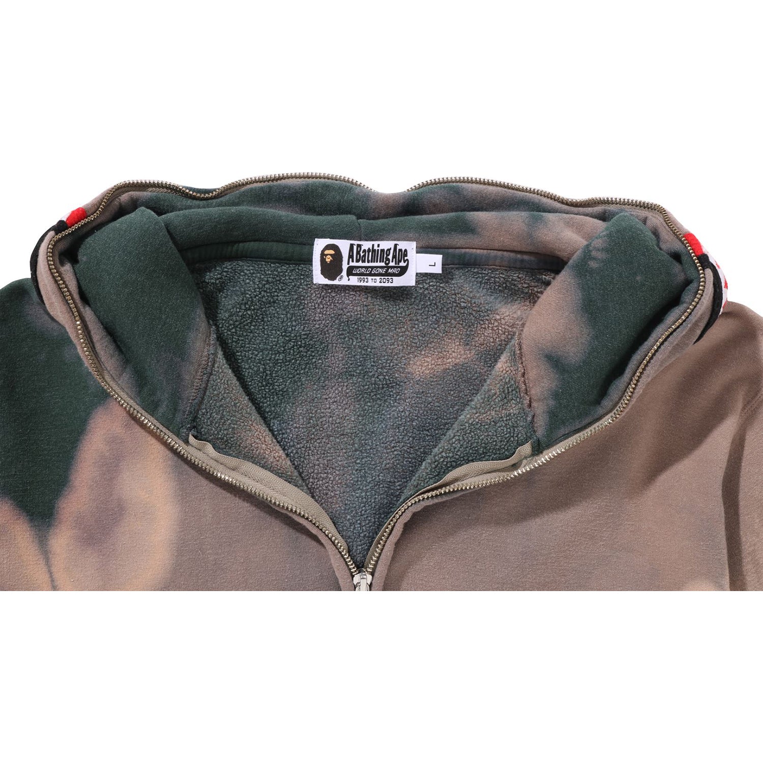 Hand Dye Shark Full Zip Hoodie - BAPE Men's 2025 Collection – us
