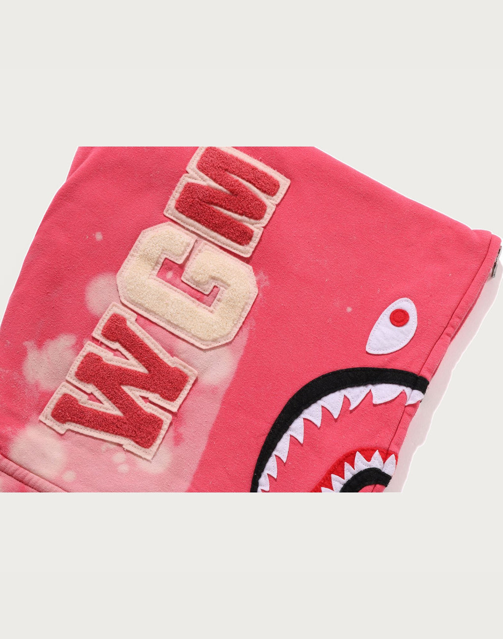 HAND DYE SHARK FULL ZIP HOODIE MENS