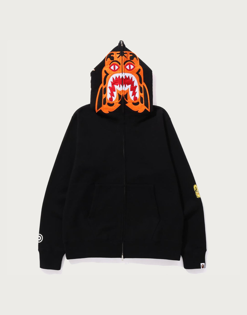 TIGER FULL ZIP HOODIE MENS