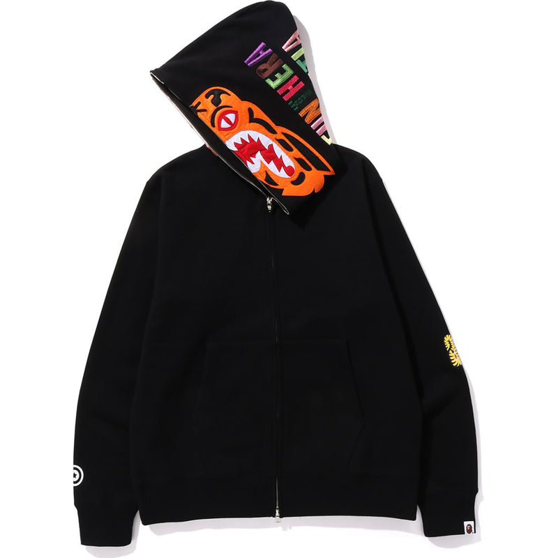 TIGER FULL ZIP HOODIE MENS