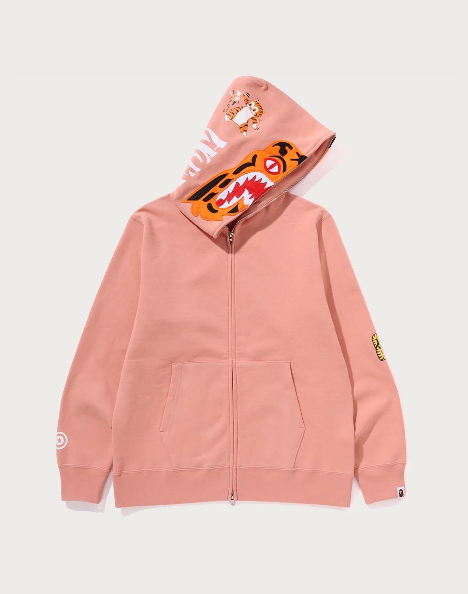 TIGER FULL ZIP HOODIE MENS
