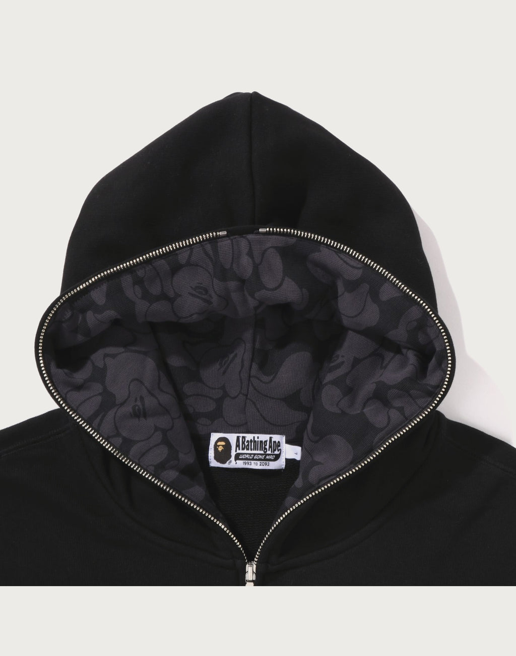 ONE POINT RELAXED FIT ZIP HOODIE MENS
